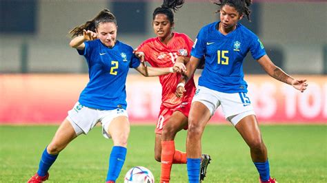 india vs brazil women's football live score